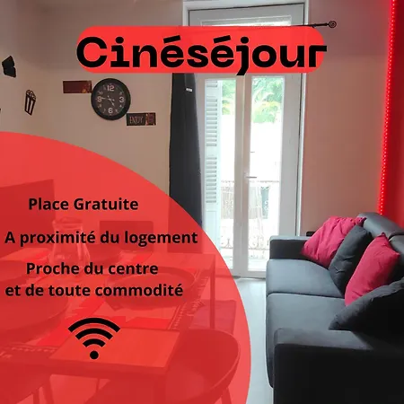 Апартаменты Le Sejour Cine-proche Du Centre-wifi-parking Лурд
